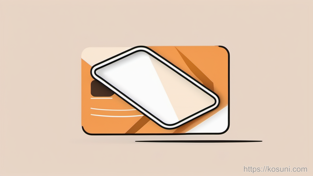 Tangled knot around a credit card and warning symbol