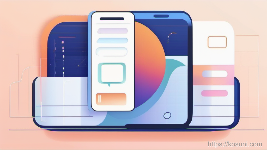 Phone with blocked list and SIM card troubleshooting icons