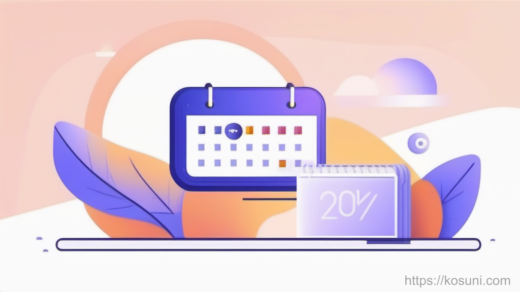 Calendar and refresh icon for subscription billing cycles
