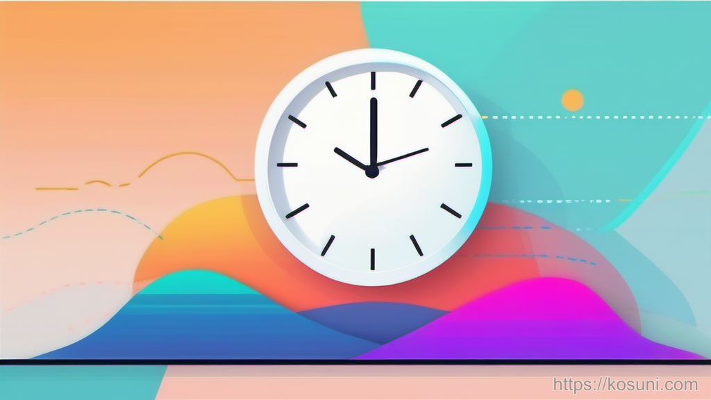 Clock and token icon representing time sync for sessions