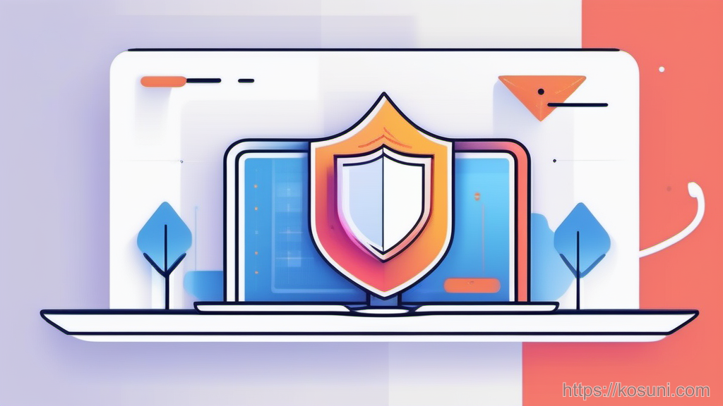 Shield and profile icon representing device management restrictions