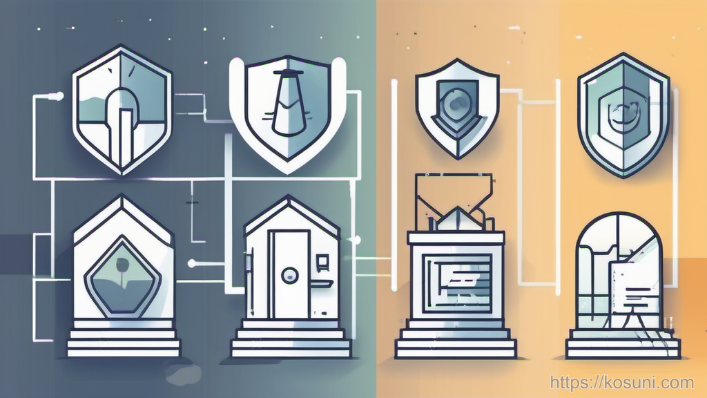 Shield and location pin representing recent sign-in activity review