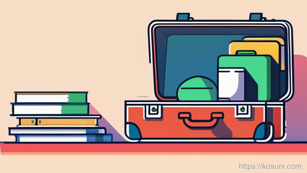 Overfilled suitcase representing storage pressure on an iPhone