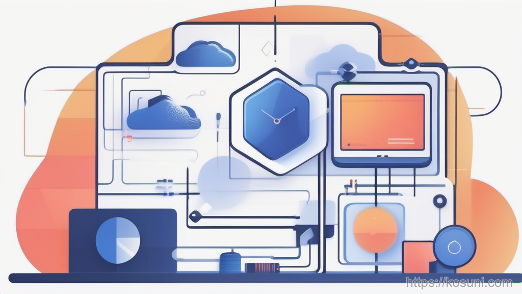 Lock and network paths showing blocked and open routes