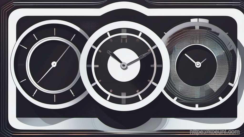 Clock and location pin showing mismatched time zone