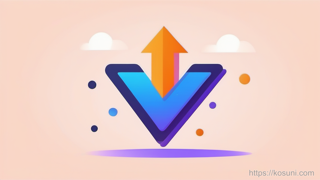 Looping arrow around broken cookie trail on gradient background