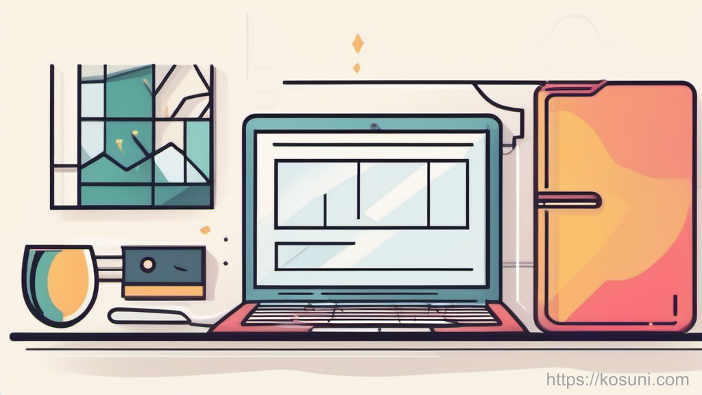 Minimal checklist clipboard next to router symbol