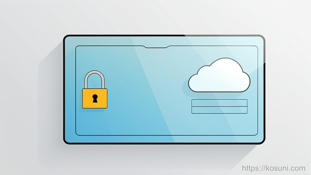 Locked access card and sign-in gate