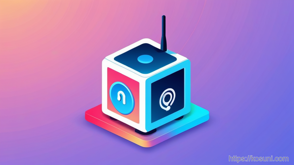 Tangled Wi‑Fi signal around a small router icon