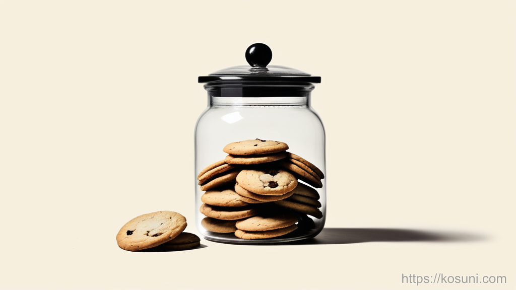 Cookie jar and broken key symbolizing failed sign-in session
