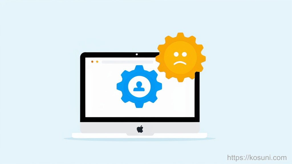 Gear and cookie icon showing browser cookie exception settings