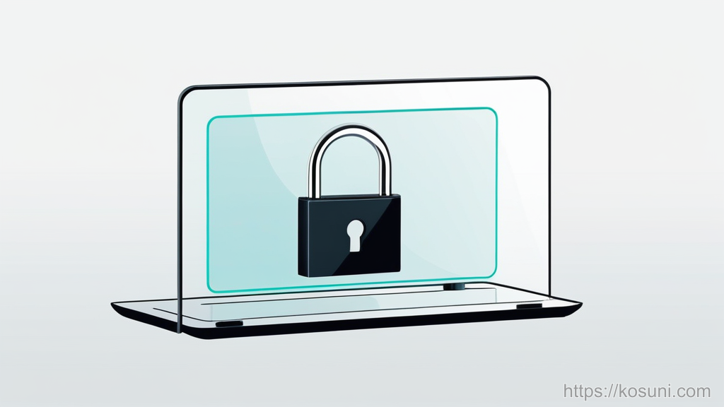 Router with lock icon showing network blocks to updates