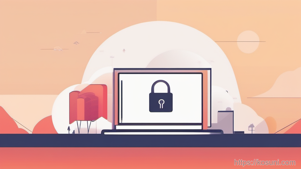 Padlock tangled in an infinity loop ribbon