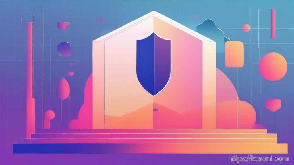 Shield icon over network node symbol representing HTTPS scanning