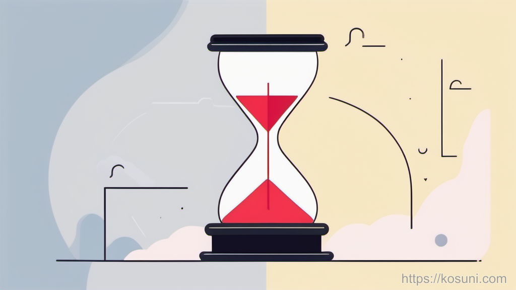 Hourglass and pause icon representing waiting for cooldown